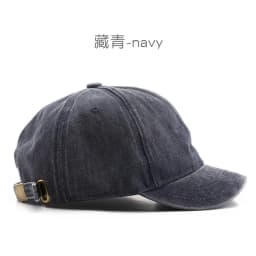 New Retro Short Brim Baseball Caps for Man Women Solid Color Adjustable Outdoor Sun Visor Hats Cotton Streetwear Hip Hop Hats