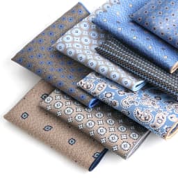 Handkerchief Silk Scarf 1200 Stitches High Density Men's Elegant Retro Business Suit Pocket Scarf Square Scarf Wedding