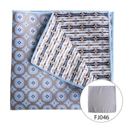 Handkerchief Silk Scarf 1200 Stitches High Density Men's Elegant Retro Business Suit Pocket Scarf Square Scarf Wedding