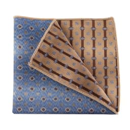 Handkerchief Silk Scarf 1200 Stitches High Density Men's Elegant Retro Business Suit Pocket Scarf Square Scarf Wedding