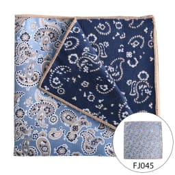 Handkerchief Silk Scarf 1200 Stitches High Density Men's Elegant Retro Business Suit Pocket Scarf Square Scarf Wedding