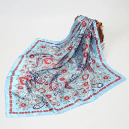 90*90cm Paisley Silk Square Scarf Luxury Women Satin Shawl Wrap Hijab Female Neck Hair Neckerchief Echarpe Bandana Bag Warp