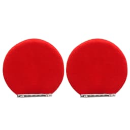 1 Pairs3.3'' Velvet Magnet Fetachable Mouse Ears For Children Glitter Festival Headband Birthday Party Girls DIY Hat Accessories