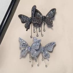 Exquisite Sweet Diamond Butterfly Side Hairpin Hair Accessories For Women