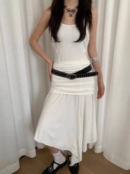Bohemian Rivet Belt Women 2024 New High-End Design Niche With Dress Y2K Belt Trend