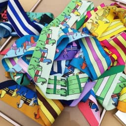 Elegant Printed Pony Design Simulated Silk Scarf Womens Shawl Multi Purpose Binding Ribbon Decoration Wholesale  Accessory