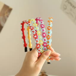 Daisy Headband Boho Sunflower Headpiece for Wedding Festivals Party Women Photography Props