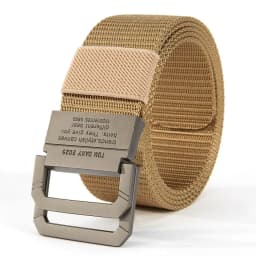 Men Belts Automatic Buckle Metal Webbing Belts for Men Women Canvas Nylon High Quality Strap Casual Outdoor Sports Students