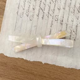 French Classic Bow~Korean France Jelly Color Bang Fragmented Hair Clip Top Clip Side Duck billed Clip