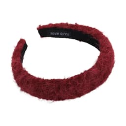 Red New Year Headbands Autumn/Winter Retro Woolen Knitting Hair Band for Woman Girls Temperament Hair Hoop Christmas Accessories