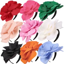 1PC 11inch Large Flower Headbands for Women Hair Flower Hairbands Hairhoops Headwear Girls Women Dinner Party Hair Accessories