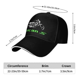 NEW Kawasaki-VULCAN 650 S Baseball Cap printing Baseball Caps Unisex Cap Golf Hat