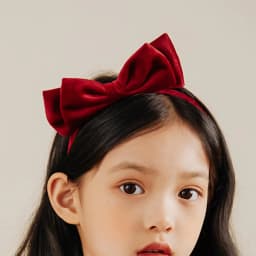 Elegant Velvet Bow Headband for Women Red Black Bowknot Hair Band Sweet Girls Hairband Party Hair Hoop Hair Accessories Headwear
