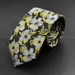 New Design Wedding Men Tie Grey Brown Green Rose Flower Geometry Neckties Business Dropshipping Groom Collar Accessories Gift