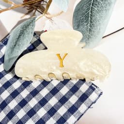 Acetate Hair Claw Hairpin Golden Letters Hair Clips Grab Barrettes Shark Sweet Hair Clamps Ponytail Women Hair Accessories
