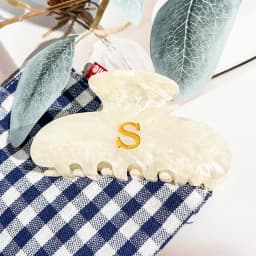 Acetate Hair Claw Hairpin Golden Letters Hair Clips Grab Barrettes Shark Sweet Hair Clamps Ponytail Women Hair Accessories