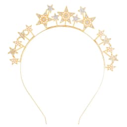 1pcs Flower Crown Headband For Women Mardi Gras Light Up Tiara Crown for Wedding Beach Party Birthday Halloween Christmas