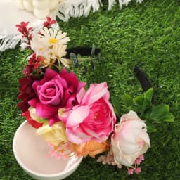 Spring Rose Flower Crowns Hair Bands Romantic Floral Garlands for Bride Wedding Women Stimulated Flower Wreaths Headband Girls