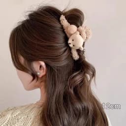 Winter Plush Hair Claw For Women Girls Sweet Hair Ornament Long Thich Hair Hairpin Headband Hair Clip Fashion Hair Accessories
