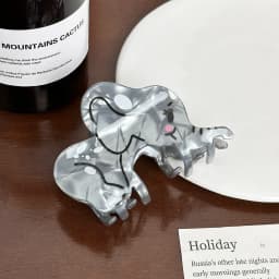 Funny Acrylic Cartoon Animal Hairpin New Squirrel Loong Bear Shape Hair Clip Claw For Women Girls Fixed Of Hair Accessories