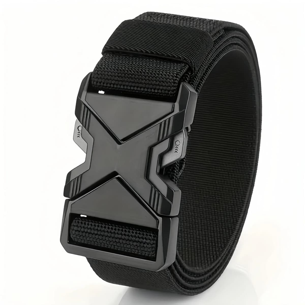 New Quick Release Pluggable Buckle Sports Belt Breathable ElasticMen Belts For Men Elastic Pants Belt