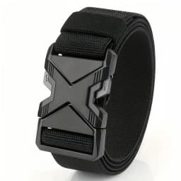 New Quick Release Pluggable Buckle Sports Belt Breathable ElasticMen Belts For Men Elastic Pants Belt