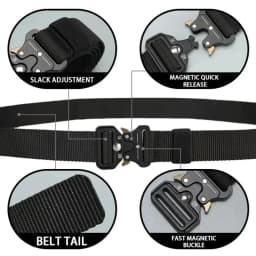 Men Belt Outdoor Hunting Men Belt's Multi-Function Buckle Nylon Belt High Quality Canvas Belts
