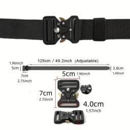 Men Belt Outdoor Hunting Men Belt's Multi-Function Buckle Nylon Belt High Quality Canvas Belts