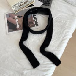 Fashion Cashmere Scarf Winter Knitting Men Women Thermal Scarf Wool Blend Neckerchief Solid Color Warmer Neck Cover New 2025