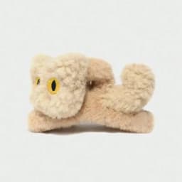 1pc Multi-Color Women's and Girls' Autumn and Winter Plush Three-Dimensional Cat, Large Size, Cute Clip, Shark Clip, Hair Claw