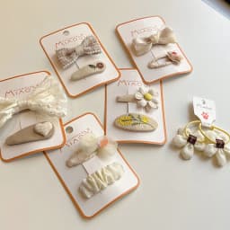 2Pcs/Set Girls Cloth Hair Clips Baby Cute Bow Hairpins Kids Floral Hairclip Lace Embroidery Hair Pins And Clips Hair Accessories