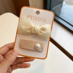 2Pcs/Set Girls Cloth Hair Clips Baby Cute Bow Hairpins Kids Floral Hairclip Lace Embroidery Hair Pins And Clips Hair Accessories