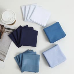 5 Packs of Mixed Colors, Unisex Pure Cotton Handkerchiefs, Cotton Yarn-Dyed Handkerchiefs, Wedding Men and Women, Souvenir Supplies, Party Table Mats