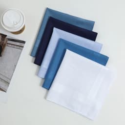 5 Packs of Mixed Colors, Unisex Pure Cotton Handkerchiefs, Cotton Yarn-Dyed Handkerchiefs, Wedding Men and Women, Souvenir Supplies, Party Table Mats