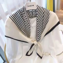 New Fashion Zebra Printed Square Scarf Soft Satin Thin Smooth Neck Scarf 70*70cm Vintage Style Sunscreen Headscarf For Women