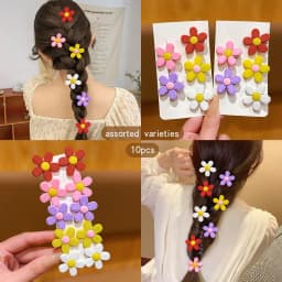 10 Sunflower Hair Clips Sweet and Stylish Flower Hair Clips Suitable for Daily Use Hair Accessories