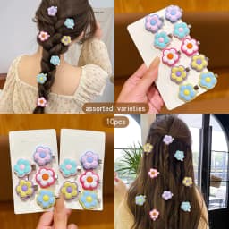 10 Sunflower Hair Clips Sweet and Stylish Flower Hair Clips Suitable for Daily Use Hair Accessories