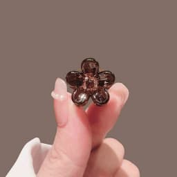 2/4Pcs Mini Hair Claw Clips Glossy Diamond Shark Clip Sweet Cute Elegant Hairpin Side Clips Women Girls Hair Jewelry Accessories
