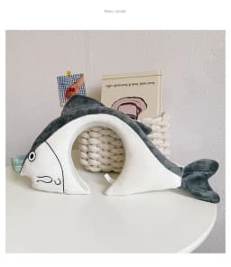 Popular Cute Fish Shape Hairband Wash Face Hair Accessory For Girls