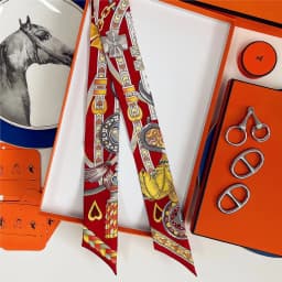 French New Style Scarf Heart Leather Buckle Feather Pattern Bow Ribbon for Women Tied Bags Necktie Multifunctional Accessories