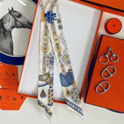 French New Style Scarf Heart Leather Buckle Feather Pattern Bow Ribbon for Women Tied Bags Necktie Multifunctional Accessories