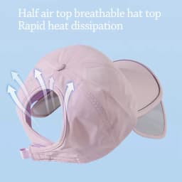 Outdoor Sun Hat Golf UV Protection Wide Brim Summer Sports Cap Full Face Cover Adjustable for Men Women