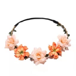 1PC Bride and Bridesmaid Headpiece, Flower Wreath, Hairband, Hair Accessory, Wrist Flower, for Travel, Seaside Vacation