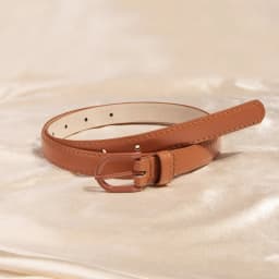 New women's spray paint buckle basic versatile women's edge-cut belt women's belt