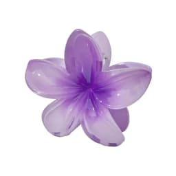 2025 New Hawaiian Gradient Hair Clips Women Flower Hair Claws Shark Hairpins Vacation Beach Style Hairpins Hair Accessories