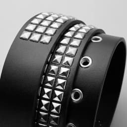 Trend Rivet Belt Heavy Metal Belt Men Women Punk Nightclub Rock Style Belt Jeans Belt Y2K Belt Fashion Decoration Women's Belts