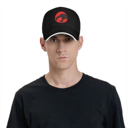 Anime Cartoon Logo 80s Cool Lion Baseball Caps Retro Thundercats Sandwich Caps Unisex Polyester Hats Cap Sport
