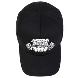 Unisex Bulldog Dumbbells Embroidery Baseball Caps Spring Autumn Outdoor Adjustable Casual Hats Sunscreen Hat Sports Cap