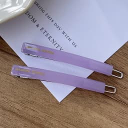 Jennie's candy colored buckle clip~South Korean France small bangs clip, broken hair clip, side clip with a straight line clip