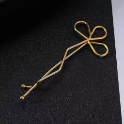 Alloy simple hair edge clip Twist clip hair accessories suitable for date shopping